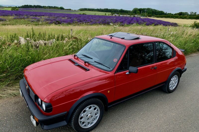 Alfa Romeo, Alfasud, Quadrifoglio, Alfa Romeo Alfasud, classic car, motoring, automotive, car and classic, carandclassic.co.uk, carandclassic.com, fleet, retro car, classic car for sale, classic, classic Alfa Romeo for sale, Cloverleaf, moder classic, '80s car, Italian car, classic Alfa