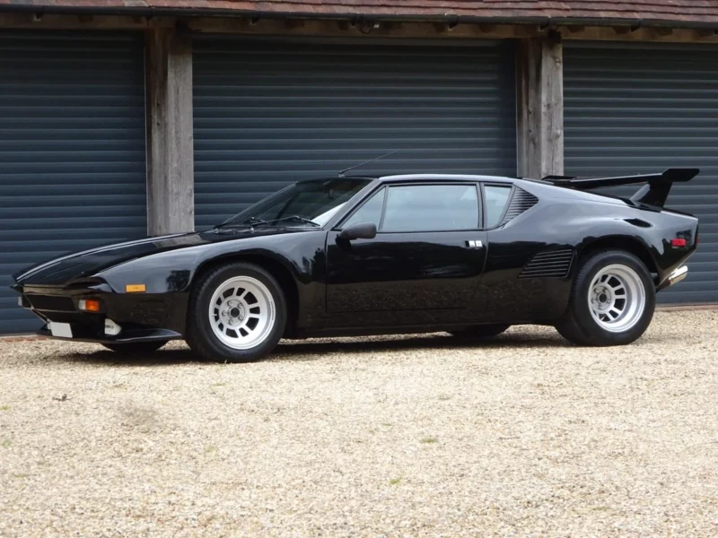 De Tomaso, Pantera, GT5-S, De Tomaso Pantera GT5-S, sports car, supercar, rare car, '80s car, classic car, motoring, automotive, car and classic, carandclassic.co.uk, carandclassic.com, Ford, V8, classic De Tomaso for sale, De Tomaso Pantera for sale