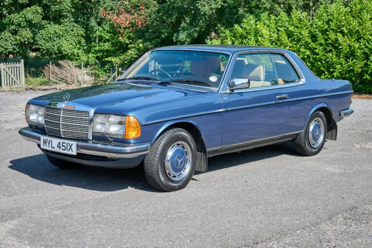 Mercedes, Mercedez-Benz, Mercedez-Benz C123 280CE, Coupé, 280CE, Mercedes W123, Mercedes-Benz C123, Mercedes 280CE, 280CE Coupé, car and classic, car and classic auctions, carandclassic.co.uk, carandclassic.com, luxury car, automotive, '80s car, auction, German car, motoring, classic, retro, roadster, classic Mercedes for sale, Mercedes C123 for sale, classic Mercedes-Benz for sale, modern classic