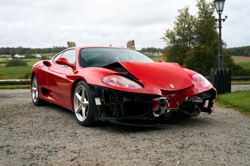 Ferrari, 360, Ferrari 360, Modena, project car, restoration project, motoring, automotive, car and classic, carandclassic.co.uk, carandclassic.com, retro, classic, Italian Car, classic Ferrari for sale, V8, Ferrari 360 for sale, Matt Armstrong, Ferrari project