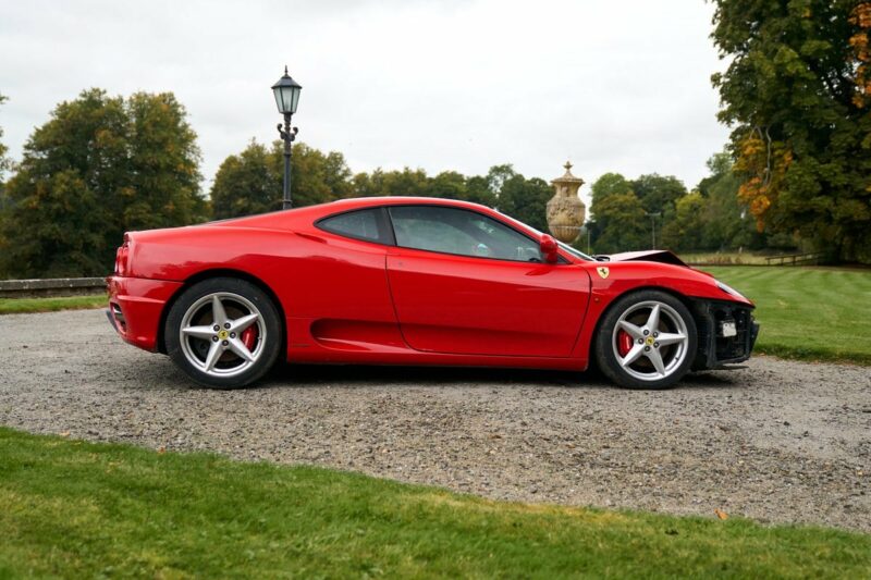 Ferrari, 360, Ferrari 360, Modena, project car, restoration project, motoring, automotive, car and classic, carandclassic.co.uk, carandclassic.com, retro, classic, Italian Car, classic Ferrari for sale, V8, Ferrari 360 for sale, Matt Armstrong, Ferrari project