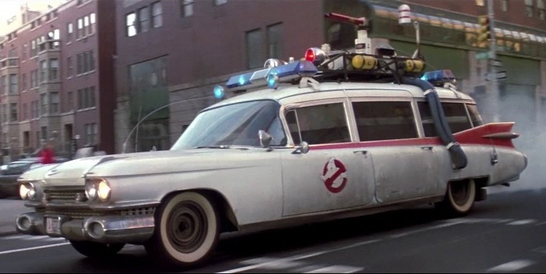 Ecto-1, Ghostbusters, Ghostbusters car, Cadillac, Miller-Meteor, Cadillac Miller-Meteor, '50s car, classic Cadillac for sale, automotive, Car and Classic, carandclassic.co.uk, V8, carandclassic.com, classic car, motoring, retro car, movie car, Hollywood, iconic car, famous car, ambulance, hearse