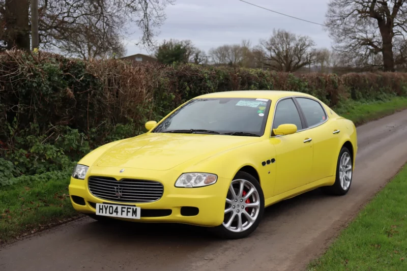 classic car, motoring, automotive, car and classic, carandclassic.co.uk, carandclassic.com, Maserati, Quattroporte, V, Saloon, retro, 2000s car, Italian car, classic Maserati for sale, Maserati Quattroporte for sale, modern classic, V8, Pininfarina, Maserati Quattroporte V, noughties classic
