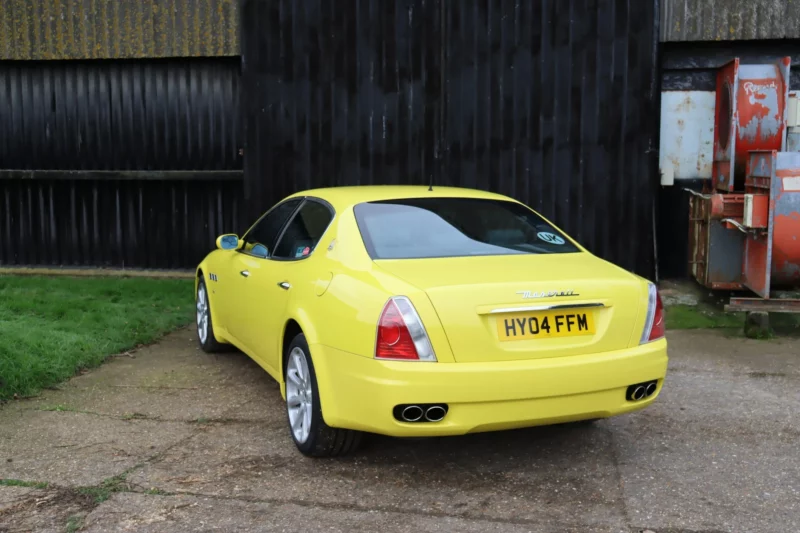 classic car, motoring, automotive, car and classic, carandclassic.co.uk, carandclassic.com, Maserati, Quattroporte, V, Saloon, retro, 2000s car, Italian car, classic Maserati for sale, Maserati Quattroporte for sale, modern classic, V8, Pininfarina, Maserati Quattroporte V, noughties classic
