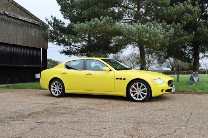 classic car, motoring, automotive, car and classic, carandclassic.co.uk, carandclassic.com, Maserati, Quattroporte, V, Saloon, retro, 2000s car, Italian car, classic Maserati for sale, Maserati Quattroporte for sale, modern classic, V8, Pininfarina, Maserati Quattroporte V, noughties classic