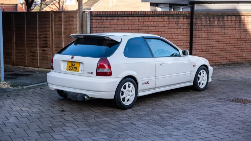 Honda, Civic, Type R, EK9, car and classic, car and classic auctions, carandclassic.co.uk, carandclassic.com, Japanese car, VTEC, automotive, auction, motoring, classic, retro, collectible car, classic Honda for sale, Honda Civic Type R for sale, Type R for sale, 2000s car, noughties car, rare car, JDM, JDM cars for sale