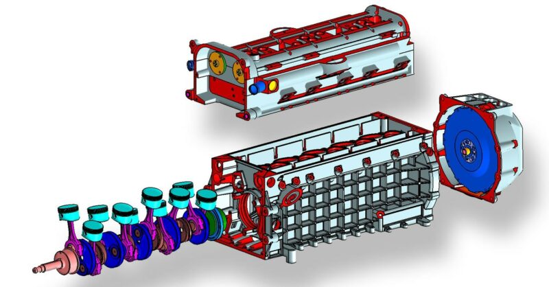 Connaught V10 engine 