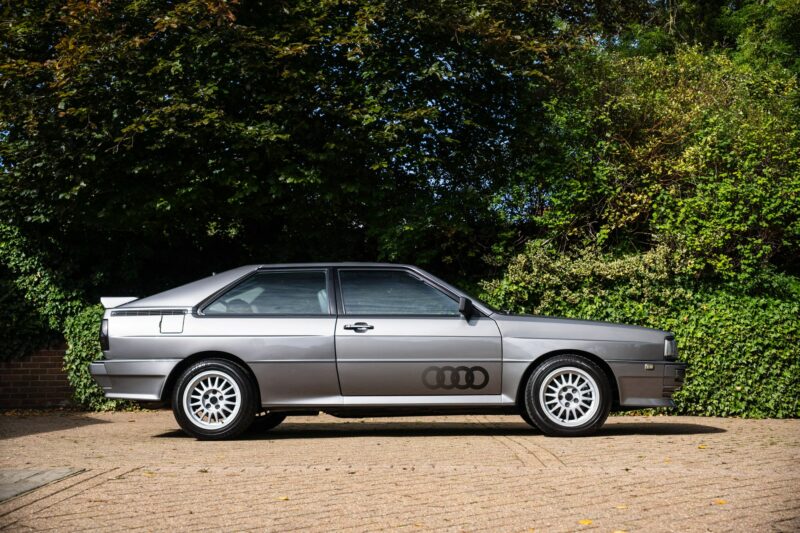 Audi Quattro UR in silver