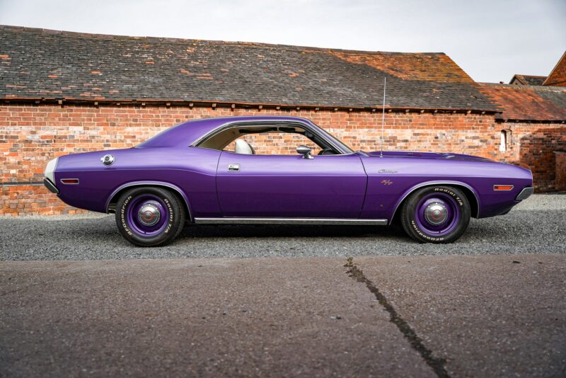 Purple Dodge Challenger