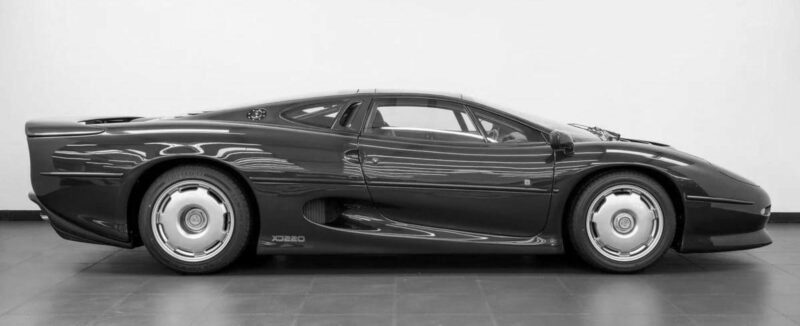 Grey Jaguar XJ220