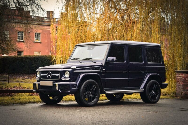 Black Mercedes G-Wagon W461