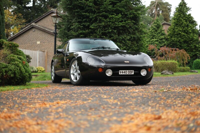 Black TVR Griffith