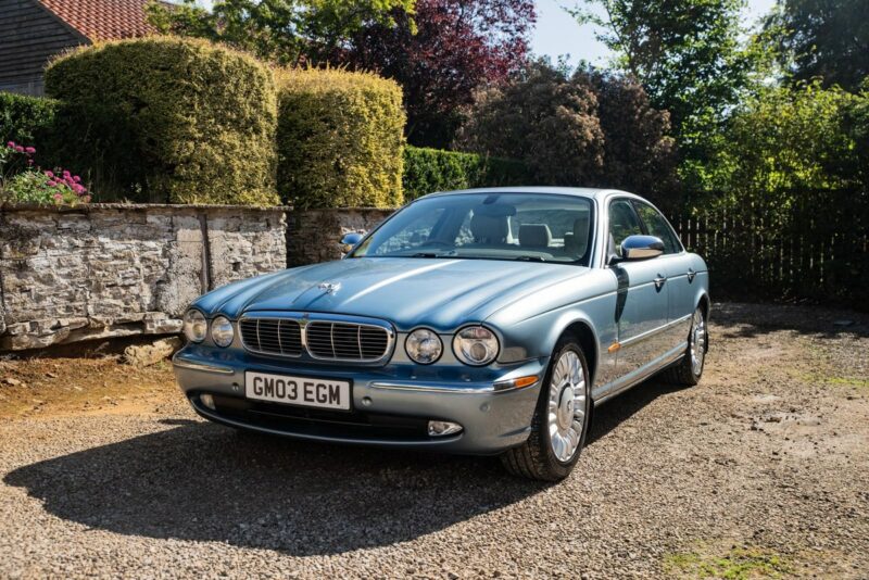 Blue Jaguar X350