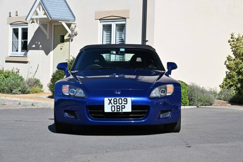 Blue Honda S2000
