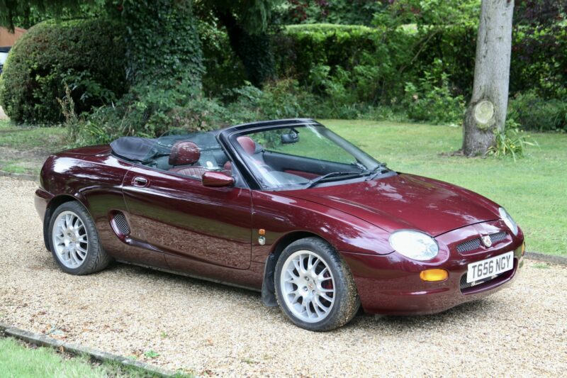 Burgundy metallic MGF