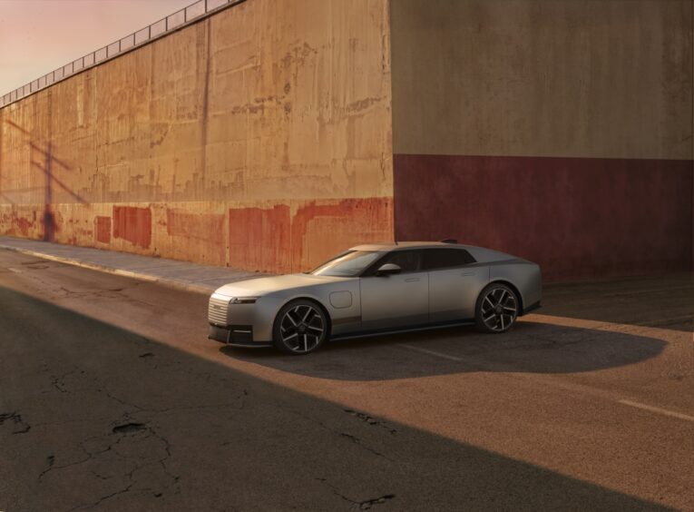 The Jaguar Type 01 electric grand tourer